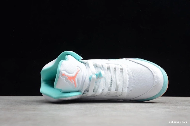 5 440892-100 Aqua Air Jordan GS Light 0814